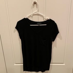 black tee